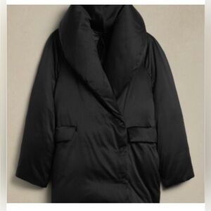 Banana Republic Lucila Satin Puffer Women's Coat